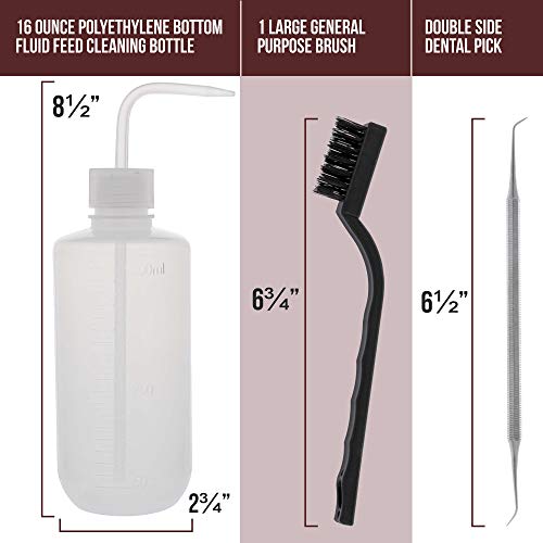 Image of Master Airbrush - Airbrush Cleaning Kit - Spray Gun & Airbrush Clean Set