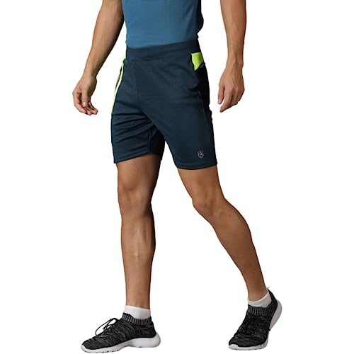 Image of DOMIN8 Basic Shorts for Men | Gym Shorts | Best for Yoga, Training Short for Boys | Casual Boxer for Men | Black Melange