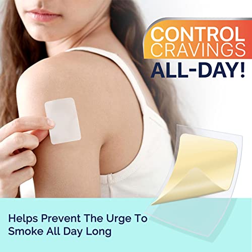 Image of Quit Smoking Patches, Step 1 Stop Smoking Aids Patches, 21mg Quit Smoking Stickers that Work with 2 Weeks, 30 Count Helping Quit Patch, Anti-Stickers