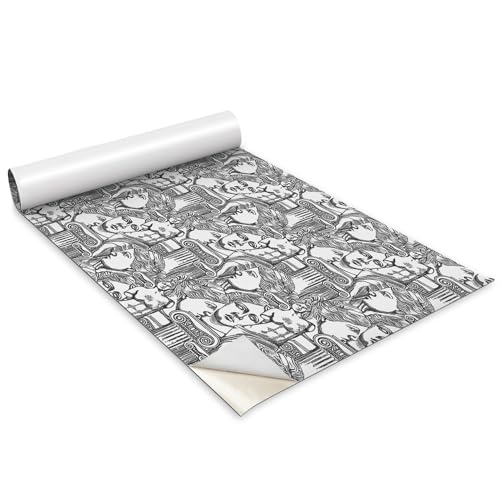 Papel pintado autoadhesivo Wallfluent para renovar muebles viejos sin obras vinilo mate 2