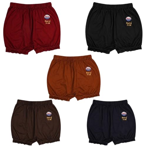 Girls Bloomer Multicolour Printed Pack of 3-image-40
