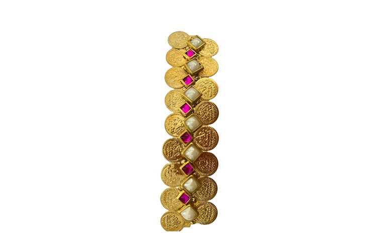 Center Hair Clips Hair Accessories for girls kids women With Kundan Stone House of Parambariyum - Center Hair Clips (Pack of 1) Pink & White (B0CTSKF9GV) Amazon Price History, Amazon Price Tracker