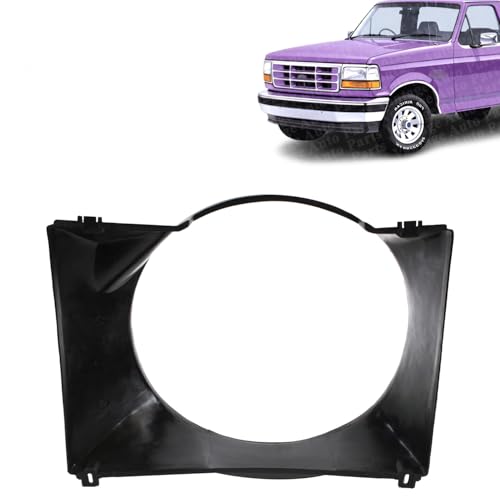 Vantage Auto Parts - Front Fan Shroud Compatible with Ford F-150 1994-1996 | Direct Replacement | F5TZ8146AEA | FO3110121