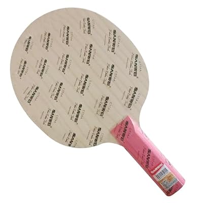 New Version SANWEI V5 PRO Table Tennis Blade Professional 7 Plywood Quicky Attack+ Loop Off+ sanwei ping Pong Racket bat Paddle