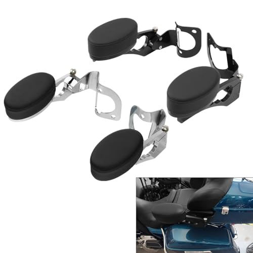Apoyabrazos traseros ajustables para motocicletas de pasajeros Electra Glide 14-23 2