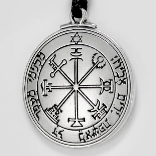 Pentacle of Jupiter Talisman Success Amulet Key of Solomon Necklace4