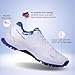 IVIA Crick-1000 2.0 Fielding Cricket Shoes for Men | Unmatched Support, Superior Grip, Peak Performance | Designed for All-Day Comfort and Reliability, Ideal for Every Cricketer’s Game (White/Nautical