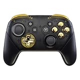 Mehr Individualität. Chrome glänzend Farbe. Das außergewöhnliche Design auf der Tasten bringt die individuelle Seite des Switch Pro Controllers zum Vorschein. Die individuelle Tasten macht Ihren Switch Pro Controller beim Spielen mit Freunden unverwechselbar.