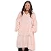 THE COMFY Dream | Oversized Light Microfiber Wearable Blanket, Seen on Shark Tank, One Size Fits All, (Heather Pink)