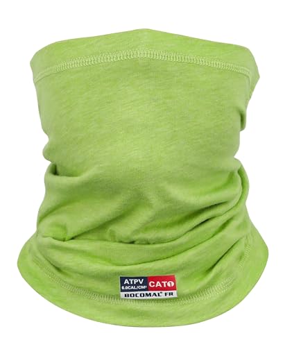 Image of BOCOMAL FR Neck Gaiter Face Mask for Summer 4oz EX Lightweight Flame Resistant Welding Hood-CAT1