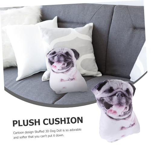 Zerodeko Hundeform Kuschelkissen Für Zuhause Für Sofa Wohnzimmer Schlafzimmer Hübsches Kissen in Hundekonfiguration Gefülltes Dekokissen Für Gemütliche Stunden