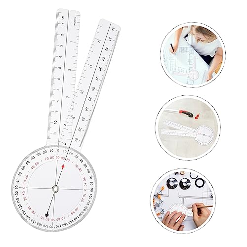 Goniomètre angle règle portable pour concevoir des plans et schémas sans s'encombrer - 4
