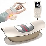 4 in 1 Rückenmassagegerät, mit Heißkompresse, Vibrationsmassage, EMS-Elektrotherapie, Linderung verschiedener Rückenprobleme