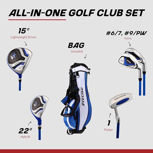 Precise X7 Kids Golf Set Blue