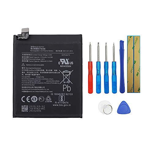 SwarKing Replacement Battery Compatible with 1+7T HD1901, HD1903, HD1900, HD1907, HD1905 BLP743 with Toolkit