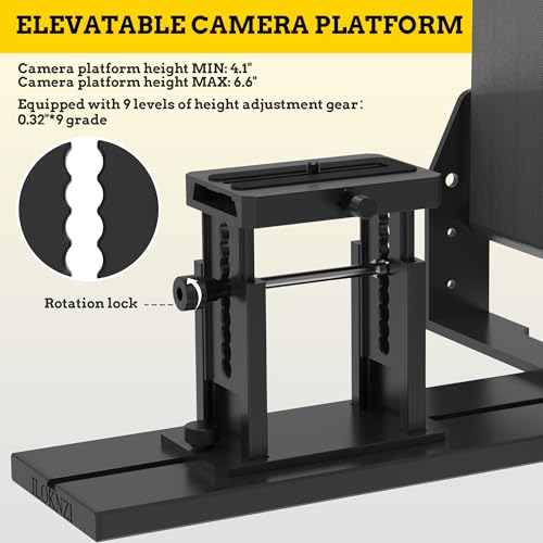 Teleprompter HD gran angular Nelyrho de 16 pulgadas compatible con cámaras y vídeo 5