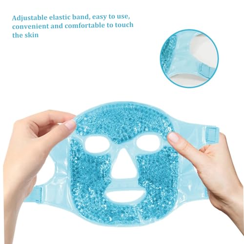 Mascarilla refrescante anti hinchazón reutilizable de gel 7