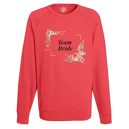 Sweatshirt Homme Team Bride avec motif floral chic pour mariage