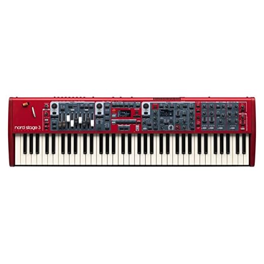 Nord Stage 3, pianoforte digitale compatto a 73 tasti con tastiera semipesata