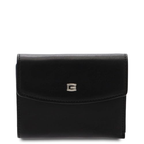 Giudi ® Women's Genuine Leather Cowhide Wallet, Coin Pocket, Card Holder, Card Holder, Card Holder, Made in Italy, Black, 10,00 x 12,80 x 3,00 cm, Classic Giudi ® Women's Genuine Leather Cowhide Wallet, Coin Pocket, Card Holder, Card Holder, Card Holder, Made in Italy, Black, 10,00 x 12,80 x 3,00 cm, Classic