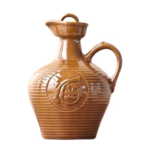 PRETYZOOM Cruches à Vin Céramique Récipients Multifonction Pour Vin Thé Et Spiritueux Pichets Portables Décoratifs