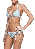 Damen-Badeanzug New String-Bikini 2 Piece von Gary Majdell Sport Gr. Large, babyblau