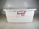 Sterilite 15 Qt Dishpan White (13 1/4' X 15 1/2' X 6')