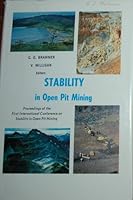 Stability in Open Pit Mining: Proceedings of the First International Conference on Stability in Open Pit Mining B000LVURBK Book Cover