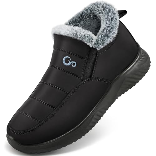 Ablanczoom Winter Snow Boots for Women: Comfortable Warm Fur Lined