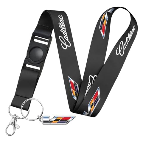 iPick Image Cadillac V Logo Key Chain Cover