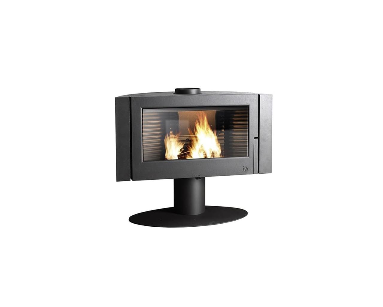 Poêle À Bois Fonte 12kw Anthracite - 6114-​44