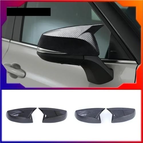 Coques de rétroviseurs Toyota RAV4 look urbain chic noir brillant - 3