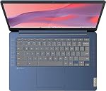 Ordinateur portable Lenovo Ideapad Slim 3 Chromebook 14 po à écran tactile FHD - MediaTek 8186, 4 Go RAM, 64 Go eMMC, Chrome OS - Abyss Blue (82XJ0000US)