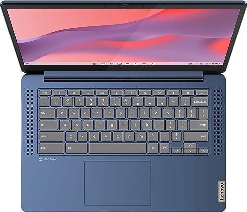 Image of Lenovo Touchscreen Chromebook 14inch - Google Chrome - 8Core MediaTek Kompanio 520 - USB C - Wireless WiFi 6 - Long Battery Life - Camera - School Students (4GB RAM |64GB eMMC+Stylus Pen)