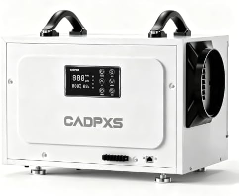 CADPXS 125 Pints Commercial Dehumidifier for Crawl Space & Baseme...