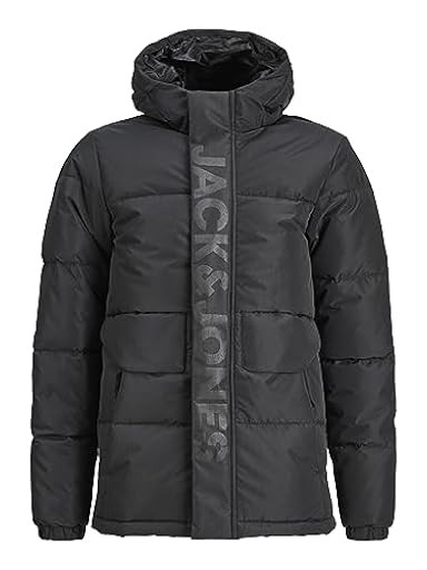 JACK & JONES Puffer Jacket Puffer Jacket Junior Black 152 Black 152 | Ya disponible en tu tienda friki favorita! En mundofriki.es!