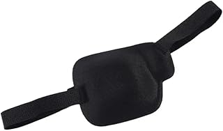 قطعة قماش للعين للأطفال والبالغين من متجر ماي سوق، قناع عين قرصان فردية، بتصميم ناعم ومريح وقابل للتعديل مناسبة للحول والعين الكسولة، (للعين اليمنى)، قطعة واحدة