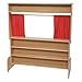 Wood Designs Kids Play Furniture WD21650 Deluxe Puppet Theater with Chalkboard