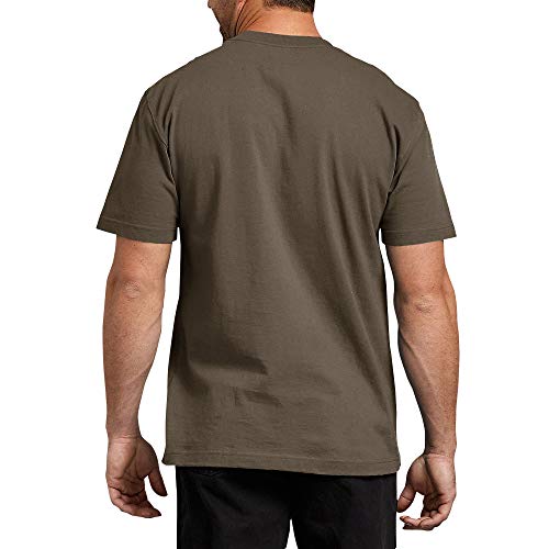 Image of Dickies Men's Heavyweight Heathered Short Sleeve Pocket T-Shirt