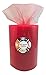 Four Seasons Crafting Polyester Tulle Spool Roll 6" X 100 Yards (Red)