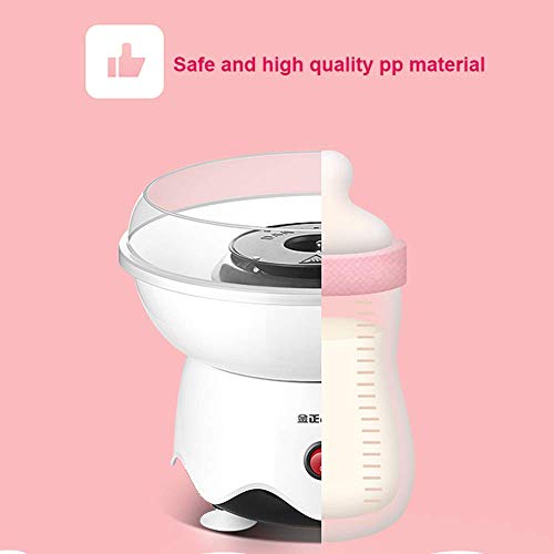 Mini Zuckerwattemaschine, Tragbare Zuckerwattemaschine Zuckerwattemaschine für Kinder, Edelstahl Bodenrille 400W – Bild 3