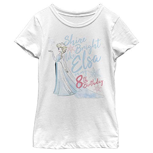 T-shirt Reine des Neiges pour fête d'anniversaire Frozen 8 ans