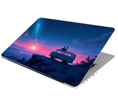 Image of Full Laptop Skin Stickers HD Quality Sticker for Laptops Upto 15.6 inch (Dustproof|Waterproof|Scratchproof|Reusable) - BE Travel FL1