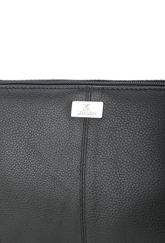 Image of K London Women's Cross Body Sling Bag Genuine Leather Sling Bag for Women - Girls Travel Crossbody Bags with Adjustable Strap - Ladies Shoulder Purse Stylish Handbag