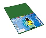 papel color set a4 verde Papel de colores de 80g tamaño A4 en paquetes de 100 hojas, Color: Verde Oscuro