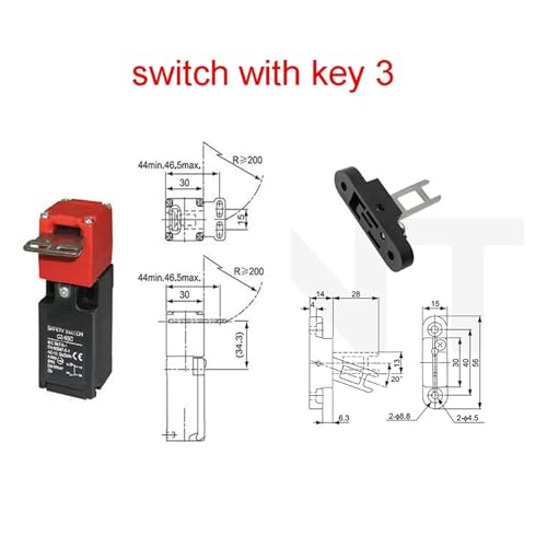 Interrupteur de porte CZ-93C pour eviter les pannes machine - 3