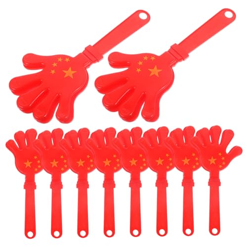 OFFSCH 10piezas Aplaudidores De Mano Accesorios y Celebraciones Para Deportivos y Diseño Portátil y Divertido