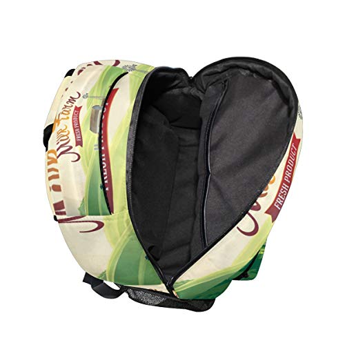 Cooper girl Mochila infantil Milk Farm And Herd Vacas para meninos e adolescentes