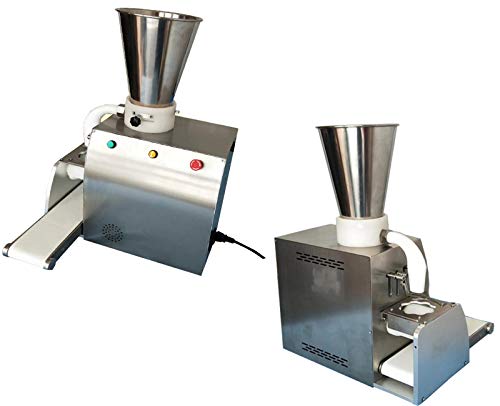 Txmachine Empanada Maker Machine Automatic Dumpling Machine 1200Pcs/H Gyoza Potsticker Perogi Maker Wonton Machine 55Lb Weight (110V/60Hz, With 3.149Inch/8Cm Dumpling Mold) #TOP5
