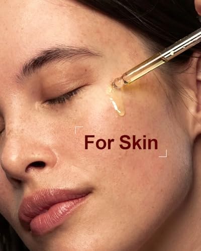 Organic Rosehip Seed Oil for Face,100% USDA Pure Rosehip Oils for Skin,Scars,Hair & Nails.2 fl Oz Cold Pressed Rose HIPS Oils for Skin Care, Anti-Aging, Scar Treatment, GUA SHA Massage Carrier Oil - Image 4